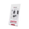 Forever Apple Lightning - 3,5 mm-es jack átalakító kábel fekete