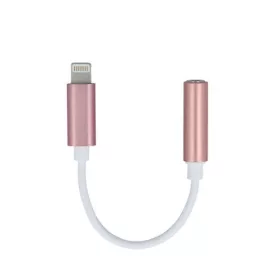   Forever Apple Lightning - 3,5 mm-es jack átalakító kábel rozéarany