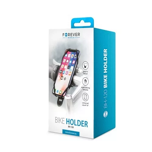 Forever BH-120 univerzális telefontartó kerékpárra, motorra 6"-ig