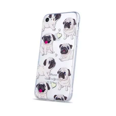 Ultra Trendy - Samsung A705 Galaxy A70 (2019) vékony szilikon tok (Kutya mintás)