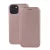 Forcell Elegance LG K30 2019 / LG X2 2019 oldalra nyíló mágneses könyv tok szilikon belsővel rozéarany
