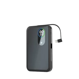   Forever power bank micro USB / Type-C / Lightning csatlakozóval 5000mAh fekete (max 2A) 10W
