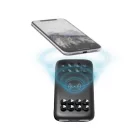 Forever power bank vezeték nélküli QI töltéssel 1x USB foglalattal 10000mAh fekete (1A) 5W