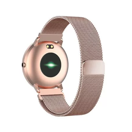 Forever SB-320 ForeVigo okosóra Bluetooth 4.2 lépésszámlálóval, pulzusmérővel, alvásfigyeléssel rozéarany