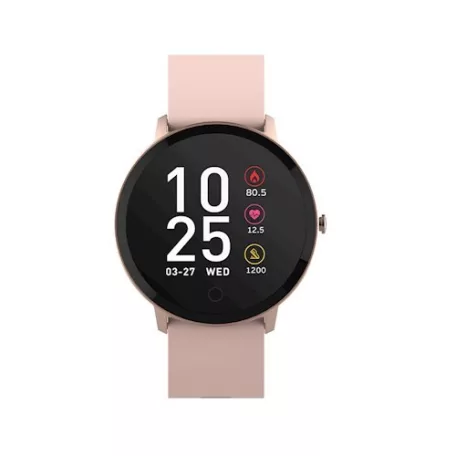Forever SB-320 ForeVigo okosóra Bluetooth 4.2 lépésszámlálóval, pulzusmérővel, alvásfigyeléssel rozéarany
