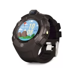  Forever KW-400 gyerek Bluetoothos okosóra GPS / Wifi nyomonkövetéssel, SOS segélyhívással fekete