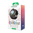 Forever KW-400 gyerek Bluetoothos okosóra GPS / Wifi nyomonkövetéssel, SOS segélyhívással fekete