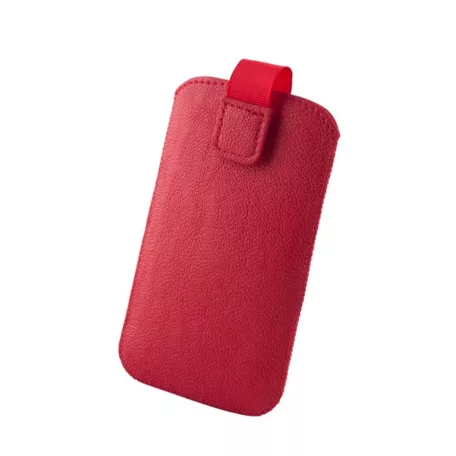 Forcell Deko univerzális kihúzós tok - Apple iPhone 6 / 6S Plus / 7 Plus/ 8 Plus /Mate 10 Lite / Mate 10 Lite piros