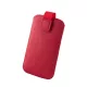 Forcell Deko univerzális kihúzós tok - Apple iPhone 6 / 6S Plus / 7 Plus/ 8 Plus /Mate 10 Lite / Mate 10 Lite piros