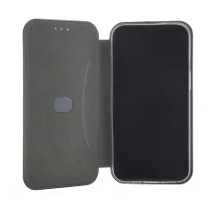   Forcell Elegance Huawei P30 Lite oldalra nyíló mágneses könyv tok szilikon belsővel sötétzöld