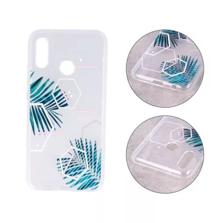 Ultra Trendy - Apple iPhone 6 / 6S (4.7) vékony szilikon tok (Levél mintás)