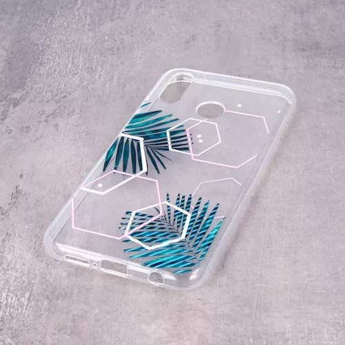 Ultra Trendy - Apple iPhone 11 Pro Max (6.5) 2019 vékony szilikon tok (Levél mintás)