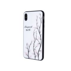   Magic glass - Apple iPhone 11 Pro (5.8) 2019 szilikon tok üveg hátlappal