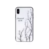 Magic glass - Apple iPhone XR (6.1) szilikon tok üveg hátlappal