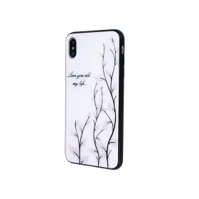   Magic glass - Samsung A105 Galaxy A10 / M10 (2019) szilikon tok üveg hátlappal