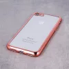 Ultra Hybrid Apple iPhone 11 Pro Max (6.5) 2019 átlátszó vékony szilikon tok rozéarany kerettel