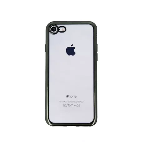 Ultra Hybrid Apple iPhone 11 Pro (5.8) 2019 átlátszó vékony szilikon tok zöld kerettel