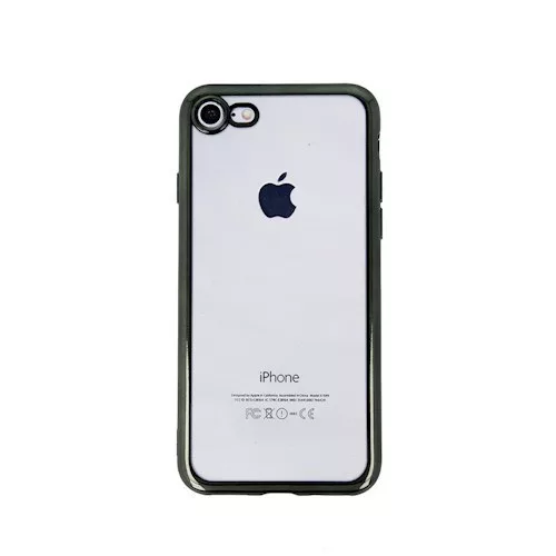 Ultra Hybrid Apple iPhone 11 Pro (5.8) 2019 átlátszó vékony szilikon tok zöld kerettel