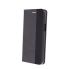 Smart Senso Xiaomi Redmi Note 8T oldalra nyíló könyv tok szilikon belsővel szürke