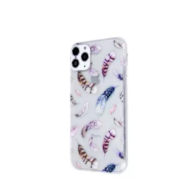   Ultra Trendy - Samsung A105 Galaxy A10 / M10 (2019) vékony szilikon tok (Madártoll mintás 1)