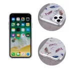 Ultra Trendy - Samsung A405 Galaxy A40 (2019) vékony szilikon tok (Madártoll mintás 1)
