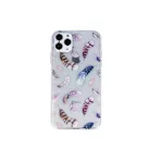 Ultra Trendy - Apple iPhone 11 Pro Max (6.5) 2019 vékony szilikon tok (Madártoll mintás 1)