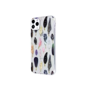   Ultra Trendy - Samsung A105 Galaxy A10 / M10 (2019) vékony szilikon tok (Madártoll mintás 3)