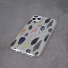 Ultra Trendy - Samsung A705 Galaxy A70 (2019) vékony szilikon tok (Madártoll mintás 3)