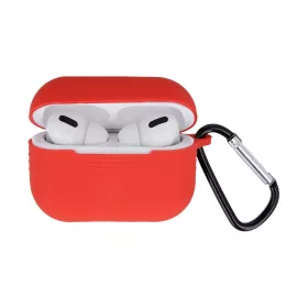 Apple Airpods Pro szilikon tok piros