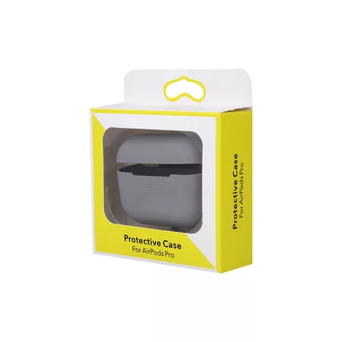 Apple Airpods Pro szilikon tok szürke