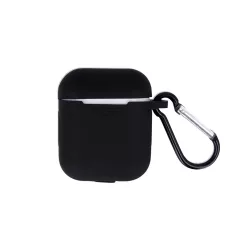 Apple AirPods 1 / 2 szilikon tok fekete