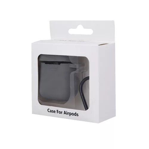 Apple AirPods 1 / 2 szilikon tok szürke