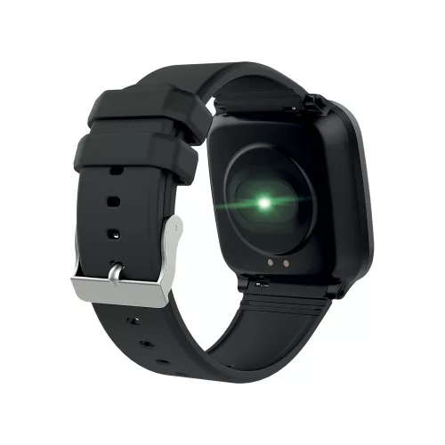 Forever IGO JW-100 okosóra Bluetooth 4.0 lépésszámlálóval, pulzusmérővel, fekete
