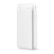 Forever TB-100L power bank 1x USB foglalattal 20000mAh fehér (max 2,1A) 10W