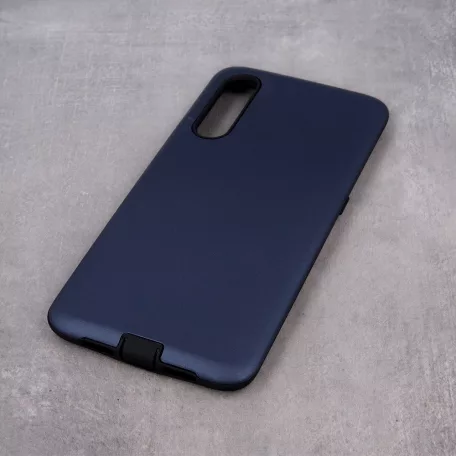 Defender Smooth - Apple iPhone XS Max (6.5) kék ütésálló szilikon tok