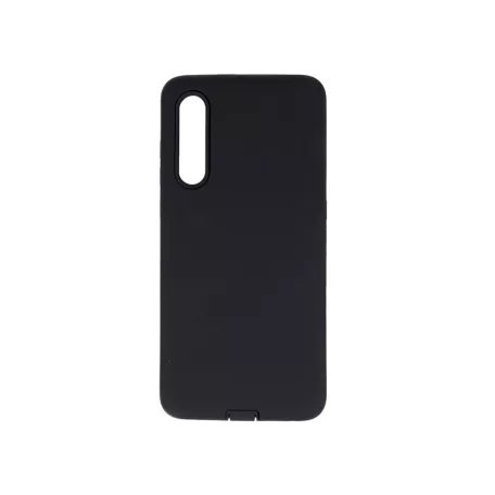 Defender Smooth - Apple iPhone XS Max (6.5) fekete ütésálló szilikon tok