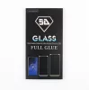 Samsung G980 Galaxy S20 (6.2) 5D hajlított előlapi üvegfólia fekete kerettel