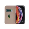 Smart Senso Xiaomi Redmi Note 9S / 9 Pro oldalra nyíló könyv tok szilikon belsővel arany