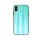 Rainbow szilikon tok üveg hátlappal - Huawei P40 Lite E neo - menta