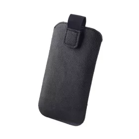   Forcell Deko univerzális kihúzós tok - Samsung S20 Ultra fekete