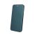 Forcell Elegance Xiaomi Redmi 9 oldalra nyíló mágneses könyv tok szilikon belsővel sötétzöld