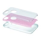 Glitter (3in1) - Xiaomi Redmi 9A / 9AT pink szilikon tok