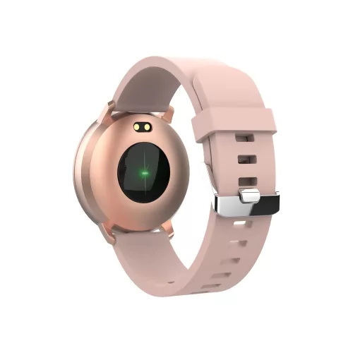 Forever SB-315 ForeVive Lite okosóra Bluetooth 5.0 lépésszámlálóval, pulzusmérővel, alvásfigyeléssel rozéarany