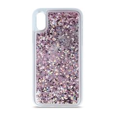   Liquid Sparkle Glitter - Samsung A525 / A526 / A528 Galaxy A52 4G / 5G / A52s (2020) lila szilikon tok