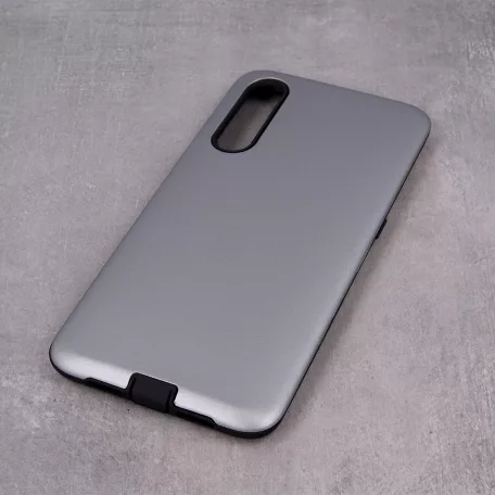 Defender Smooth - Xiaomi Redmi Note 10 4G/ Note 10S szürke ütésálló szilikon tok