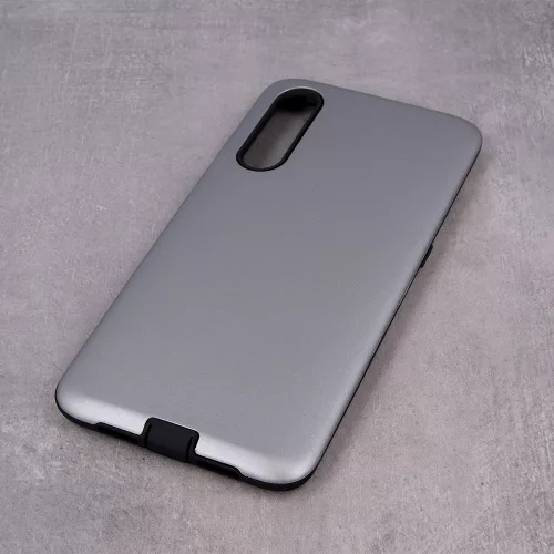 Defender Smooth - Xiaomi Redmi Note 10 4G/ Note 10S szürke ütésálló szilikon tok