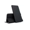 Smart magnet Xiaomi Redmi Note 10 5G / Poco M3 Pro / Poco M3 Pro 5G oldalra nyíló mágneses könyv tok szilikon belsővel fekete