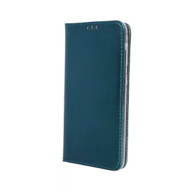   Smart magnet Xiaomi Redmi Note 10 5G / Poco M3 Pro / Poco M3 Pro 5G oldalra nyíló mágneses könyv tok szilikon belsővel zöld