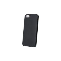 Apple iPhone 13 Mini (5.4) fekete MATT vékony szilikon tok