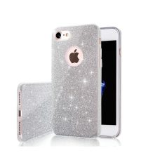   Glitter (3in1) - Apple iPhone 13 Pro Max (6.7) ezüst szilikon tok
